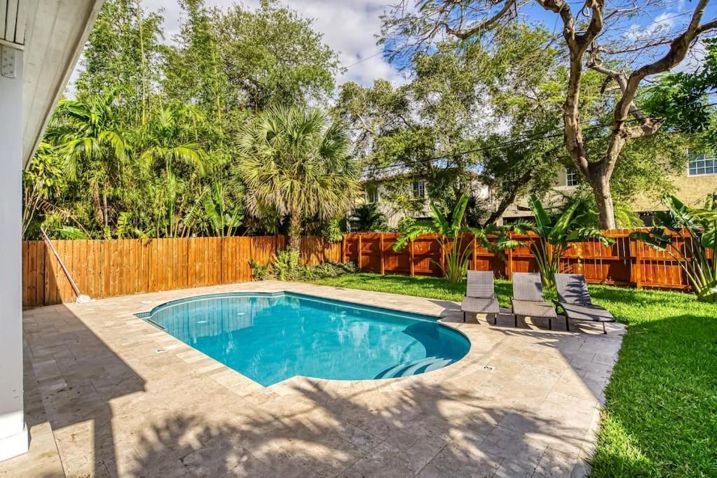 Las Olas Villa With Heated Salt Water Pool Fort Lauderdale Exterior foto